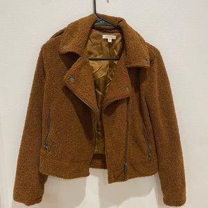 Max Studio women’s XS brown Moto jacket